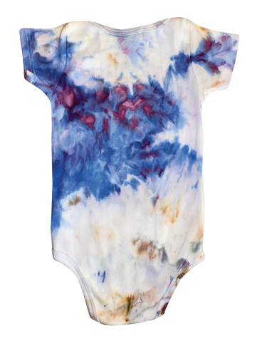 Wildflower Onesie 6-12 Months - Where Yoga Peace Meets Seaside Adventure! πΈπΆπ